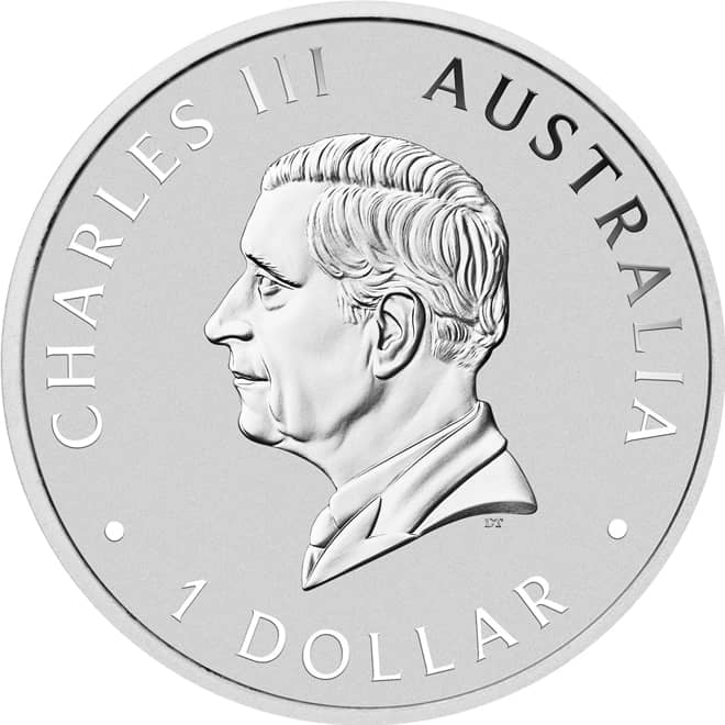 Avers moneda argint Emu Australian 2026 1 oz Australia