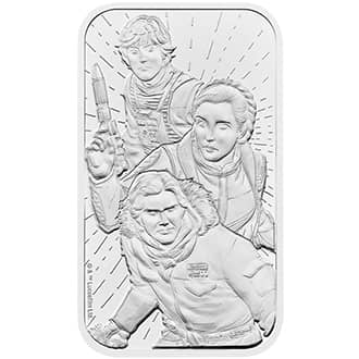 Lingou argint 999.9 Star Wars Light Side 1 oz The Royal Mint