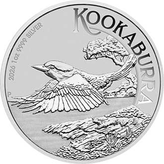 Moneda argint Kookaburra Australia 1 oz 2026