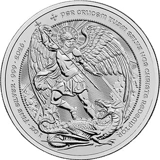 Moneda argint The Angel (Arhanghelul Mihail) 1 oz 2026 Marea Britanie